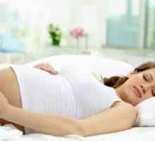 Optimalna držanje za spavanje trudna