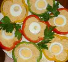 Paprike punjene sa sirovim jajima i