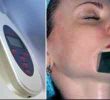 Ultrazvučni piling kože. Foto lice prije i nakon čišćenja