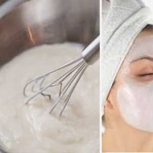 Početna jogurt maska ​​za podmlađivanje i čišćenje kože