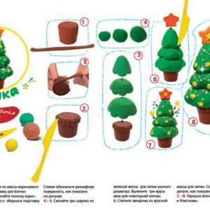Kako napraviti božićno drvce od papira u boji