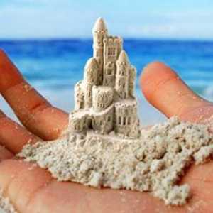 Kinetic pijesak: šta je to i ono što jede