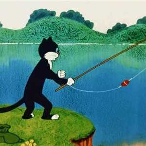Mačka ribolov