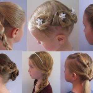 Elegantan dječje frizure za djecu 4 godine