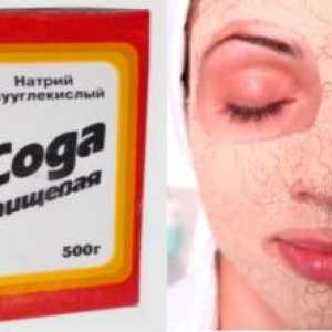 Soda masku za čišćenje kože od prištića i mitesera